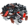 Image de LEGO® City 30 essieux avec roues multicolores - NOUVEAU Pièces 90x