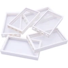 Image de LEGO® Fenêtre 1x4x6 Blanc et vitres transparentes - NOUVEAU Quantité 5x