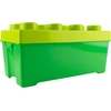 Image de LEGO® Boîte de rangement Vert Moyen avec couvercle Empilable - NOUVEAU ! Quantité 1x