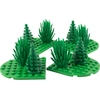 Image de LEGO® MOC Set de 12 arbres et arbustes en vert Pièces 12x - Chaque mélange est composé individuellement