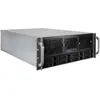 Image de Boîtier 19'' IPC 4U 4408-L, rack 4U, noir, sans bloc d'alimentation