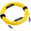 Image de Cobra Tether Straight 10 M Câble Usb-c vers Usb-c Jaune Jaune One Size