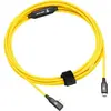 Image de Cobra Tether Micro B 90º 5 M Câble USB-C Jaune Jaune Taille unique