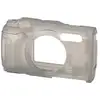Image de Boîtier silicone Olympus CSCH-127 pour TG-6 Antichoc Texturé Gris translucide - Neuf
