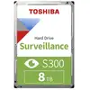 Image de Toshiba S300 Surveillance disque dur 8 To 7200 tr/min 256 Mo 3.5 Série ATA III - Neuf