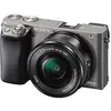 Image de Sony ILCE-6000LH Appareil Photo numérique hybride 3 Mpix Autofocus ultra-rapide + Objectif rétractable 16-50 mm Gris Graphite en occasion ou reconditionné