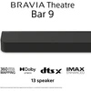 Image de Barre de son bluetotth noir - Sony - HTA9000.CEL - bravia theatre bar 9
