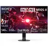 Image de Moniteur SONY INZONE M10S II SDM27Q102B 0,229 mm, 178°/178°, OLED, 26,5 ", 67,3 cm, 2560x1440, 540,00 Hz, 0,02 ms, HDMI, DisplayPort, NOIR