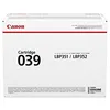 Image de Canon CRG 039 Cartouche Toner pour Imprimante Laser Noir - Neuf
