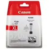 Image de Cartouche d'encre Canon PGI-570PGBK XL noir à pigment 22 ml jusqu'à 500 pages pour imprimantes PIXMA Noir - Neuf