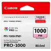 Image de Canon PFI-1000 PM - 80 ml - Photo Magenta - Réservoir d'encre d'origine - pour imagePROGRAF PRO-1000