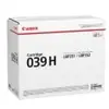 Image de Canon Cartridge Contract CRG 039H Black Schwarz (0288C002) - Neuf