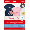 Image de Canon Transferts thermocollants pour tissus sombres DF-101, A4, 5 feuilles - Neuf