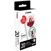 Image de Canon Pack d'autocollants ronds prédécoupés 33 mm ZINK , 20 feuilles - Neuf