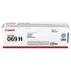 Image de Cartouche de toner Canon 069 H Cyan 5097C002 pour LBP/T47x et MF/4700 Series Cyan - Neuf
