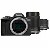 Image de Canon EOS R50, Black + RF-S 18-45 IS STM + RF-S 55-210mm F5-7.1 IS STM Kit MILC 24,2 MP CMOS 6000 x 4000 pixels Noir