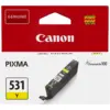 Image de Canon cartouche CLI-531y Jaune (6121C001) - Neuf