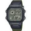 Image de Casio AE-1200WHUB-3AVEF Montre homme numérique avec bracelet en tissu kaki