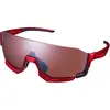 Image de Lunettes Shimano AEROLITE 2, rouge m ©tallique