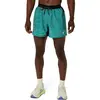 Image de Short de course ASICS Fujitrail, motif intégral, 5 pouces, pour hommes, modèle Rainy Lake