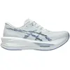 Image de Chaussures de course pour hommes Asics Sonicblast SS 2026, couleur blanc/bleu, taille 41 1/2