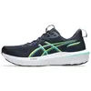 Image de Chaussures de course pour hommes ASICS GT 1000 14, couleur bleu marine et vert, taille 47