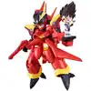 Image de Macross 7 Tiny Session Véhicule avec figurine VF-19 Custom Fire Valkyrie with Basara Nekki 11 cm