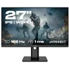 Image de JAPANNEXT Ecran PC Gamer 27" IPS WQHD (2560x1440) 165hz 1ms | HDR | Hauteur & Inclinaison réglable (HSP) Haut-parleurs intégrés | Flicker-Free G-Sync/FreeSync | Garantie 2 Ans | JN-27IPS165WQHDR-HSP en occasion ou reconditionné