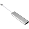 Image de SilverStone EP11 - USB 3.1 C - MiniDP - HDMI - VGA - Connecteur mâle / Connecteur femelle - 0,1 m - Argent