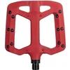 Image de Funn Taipan Pédales de Vélo en Thermoplastique Renforcé de Fibre de Verre avec Axes CrMo de 9/16 Pouces et Broches Confortables pour Les Tibias pour VTT/BMX/Urbain/Gravier (Rouge) en occasion ou reconditionné
