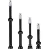 Image de Valves Vision Tubeless avec rallonge 70 mm noir - solution légère pour...