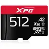 Image de ADATA 512 GB microSDXC, Carte mémoire ,noir/rouge, UHS-I U3, Class 10, V30, A2