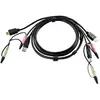 Image de ATEN Câble KVM HDMI USB 1,8m avec audio - Neuf