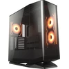 Image de COUGAR FV270, tour moyenne, sans bloc d'alimentation, USB/audio, ATX, 1x USB-C Gen 2, 2x USB 3.0, noir