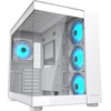 Image de COUGAR FV150, tour moyenne, sans bloc d'alimentation, USB/audio, ATX, 1x USB-C 3.2 Gen 2, 2x USB 3.0, blanc