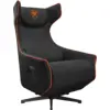 Image de Sofa Cougar Magus (Noir/Orange) #3POURCENT