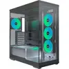 Image de Montech TG3 Black, boîtier tour, (avec 2 panneaux en verre trempé)