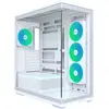 Image de Montech TG3 White, boîtier tour, (avec 2 panneaux en verre trempé)