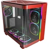 Image de MONTECH KING 95 PRO Midi-Tower, Verre trempé, ARGB - rouge
