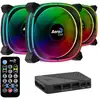 Image de Aerocool Astro 12 Pro Boitier PC Ventilateur 12 cm Noir - Neuf