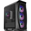 Image de Boitier Mini Tour Micro ATX AeroCool Aero One Mini Frost RGB avec panneau vitré (Noir) #5POURCENT