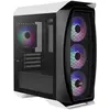 Image de Boitier Mini Tour Micro ATX AeroCool Aero One Mini Frost RGB avec panneau vitré (Blanc/Noir) #5POURCENT