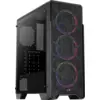 Image de Boitier Moyen Tour ATX AeroCool Ore-G Saturn V1 RGB avec panneau vitré (Noir) #5POURCENT