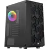 Image de Boitier Moyen Tour ATX AeroCool Hive v2 RGB avec panneau vitré (Noir) #5POURCENT