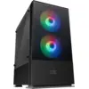 Image de Boitier Mini Tour Micro ATX Mars Gaming MCZ RGB avec panneau vitré (Noir) #3POURCENT