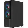 Image de AEROCOOL ADVANCED TECHNOLOGIES AeroCool Quantum - tour moyenne - ATX - panneau latéral avec fenêtre (verre trempé)