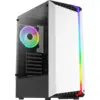 Image de Boitier Moyen Tour ATX AeroCool Bionic V2 RGB avec panneau vitré (Blanc) #5POURCENT