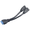 Image de Akasa AK-CBUB09-15BK câble USB 2 x USB A Noir - Neuf