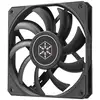 Image de Silverstone Air Slimmer 120 Boitier PC, Processeur Refroidisseur d'air 12 cm Noir 1 pièce(s) - Neuf