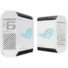 Image de ASUS ROG Rapture GT6 (W-2-PK) Tri-bande (2,4 GHz / 5 GHz / 5 GHz) Wi-Fi 6 (802.11ax) Blanc 4 Interne - Neuf